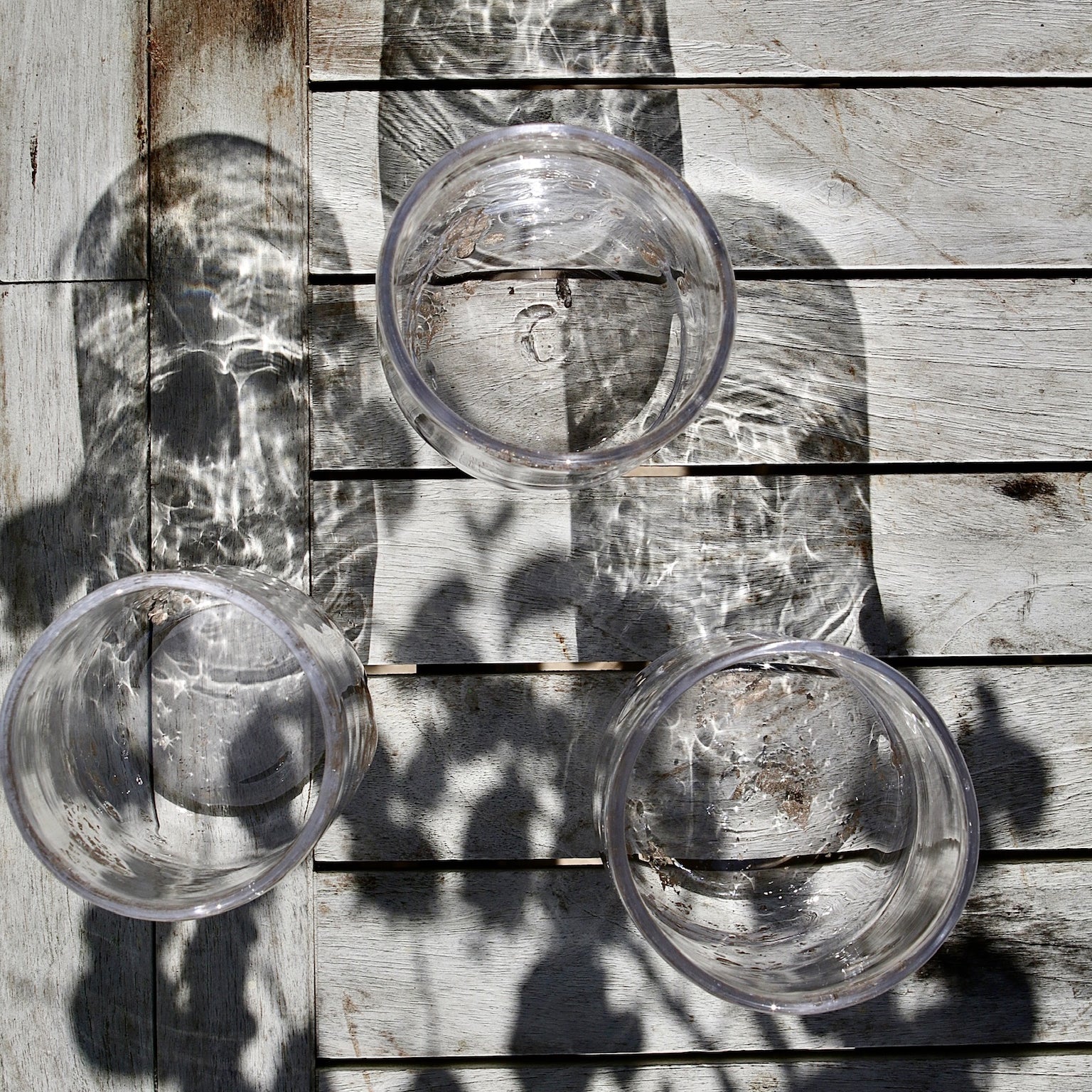 molten 1090 hand blown glass fleck gold tumblers
