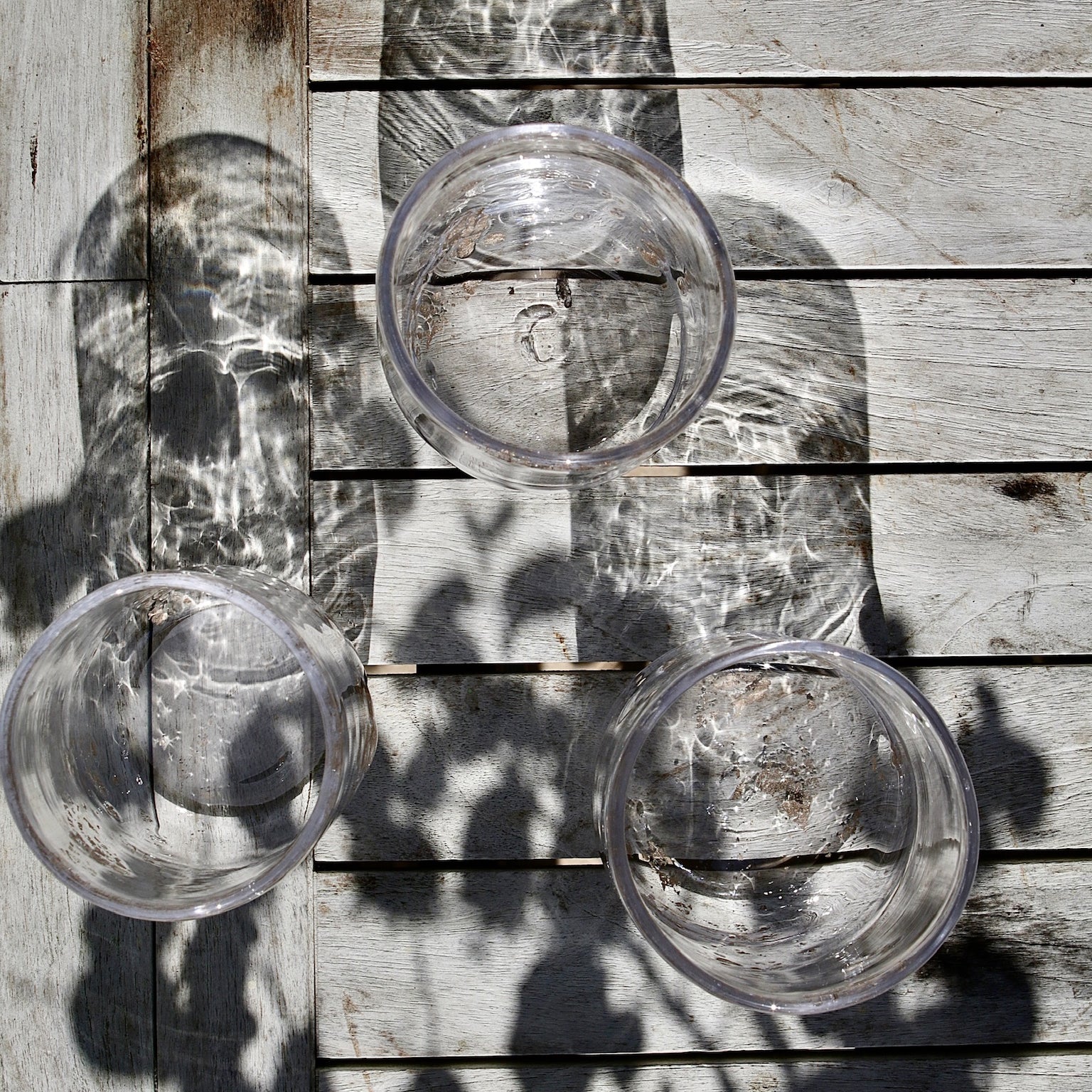 molten 1090 hand blown glass fleck gold tumblers 